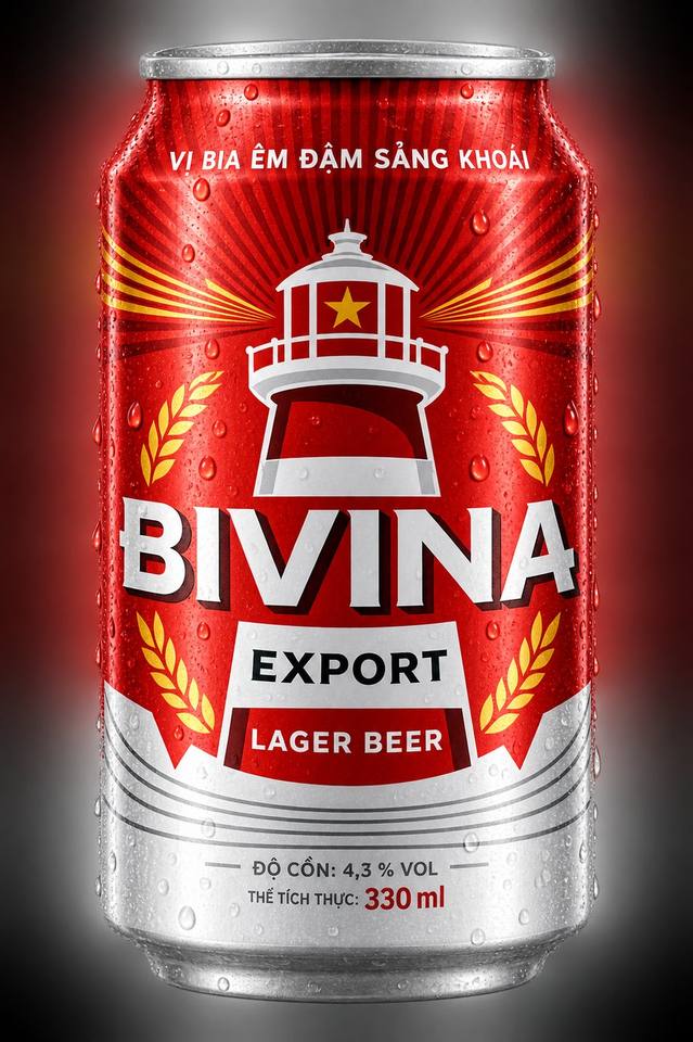 Пиво Bivina Export Lager